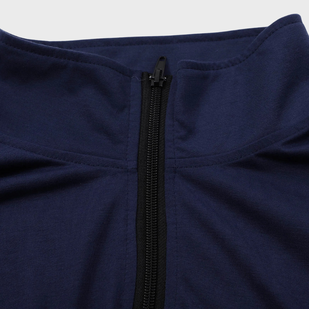 Herren Pullover Warm Reißverschluss Winter