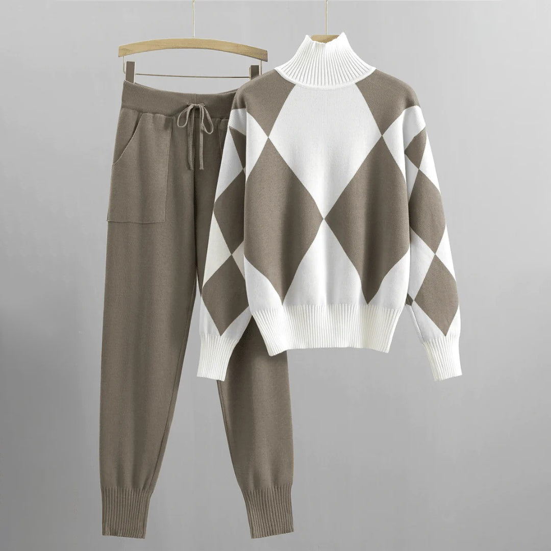 MARYANA - Stilvolles, bequemes Pullover- und Hosenset