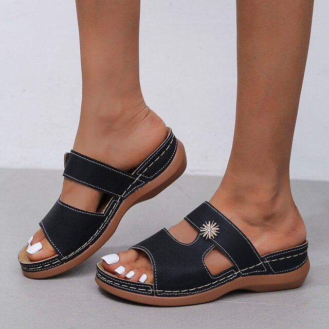 MIA Orthopädische Zehenstegsandalen