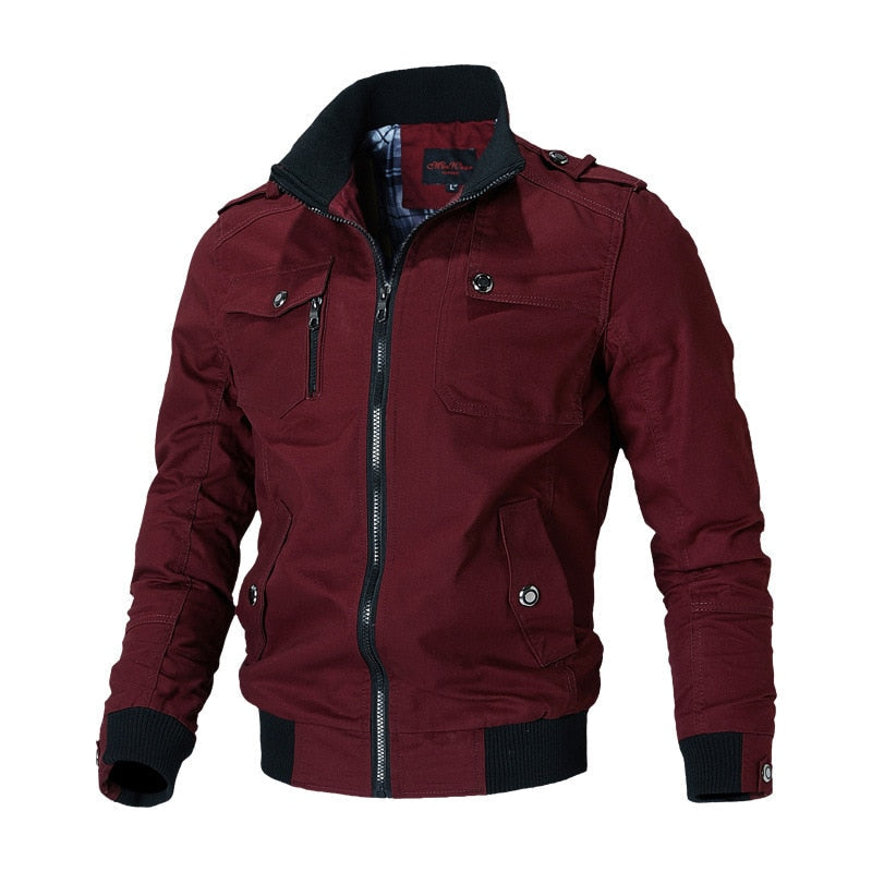 Männer Bomberjacke - modisches Design Mike