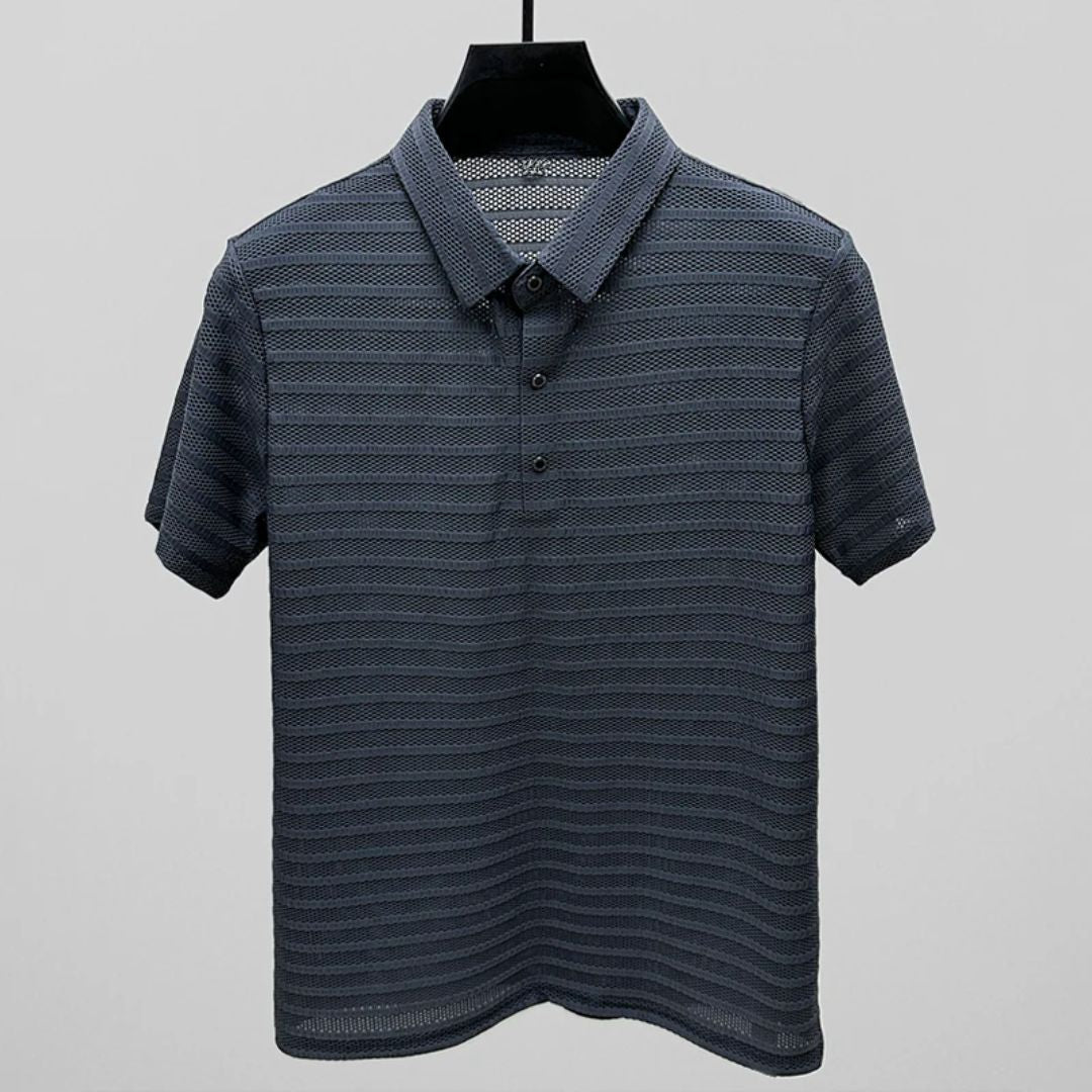Männer Poloshirt aus atmungsaktivem Mesh - Corey