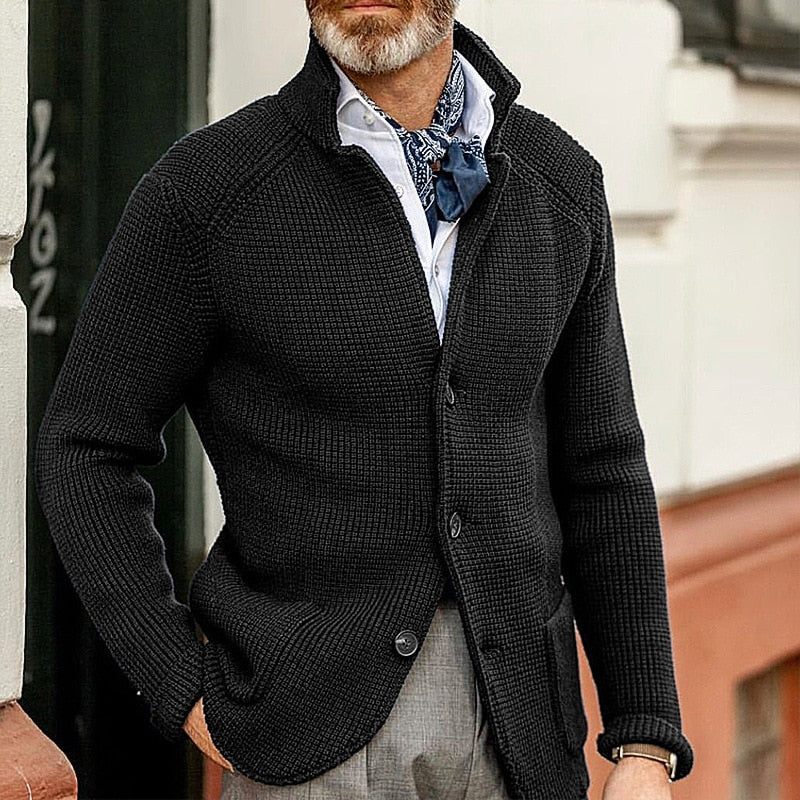 Männer Strickjacke Sigmund - Elegant