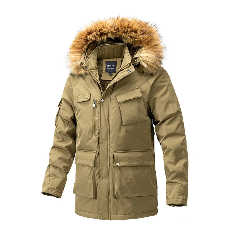 Männer Winterjacke Robbie - dick & modisch