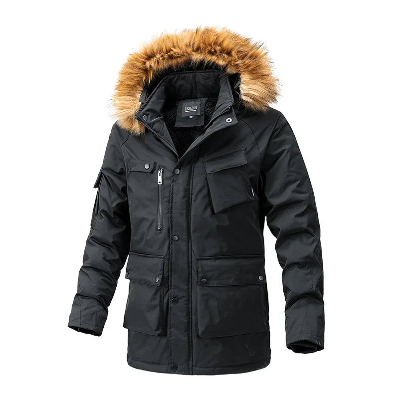 Männer Winterjacke Robbie - dick & modisch