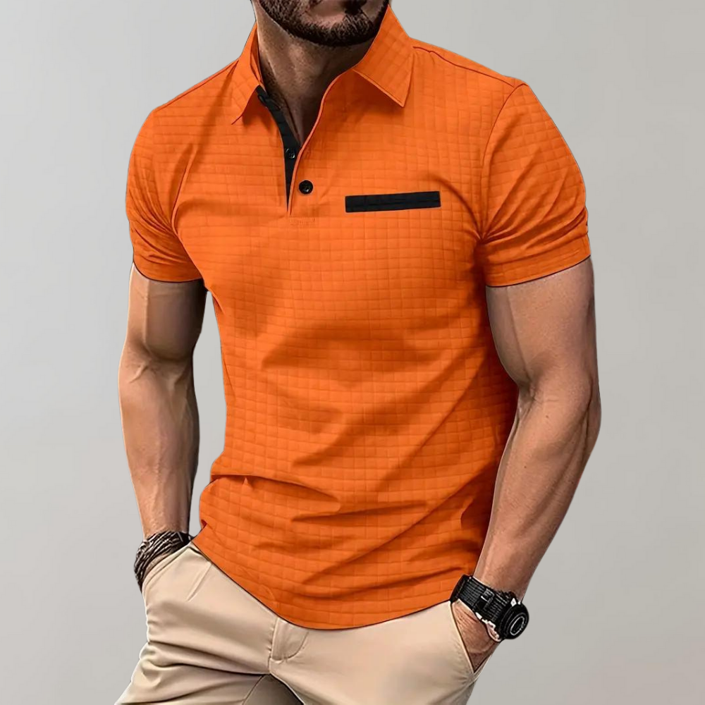 Männers Polohemd - Elegantes Modell Arne