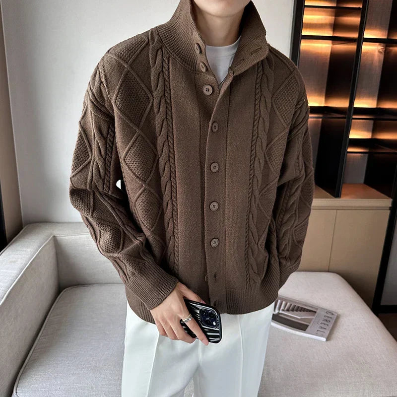 Männers Strickjacke - Harrison (gemütlich)