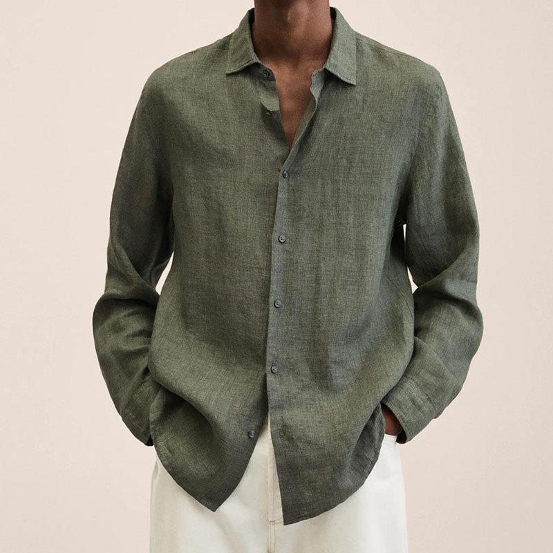 Männershirt aus eleganter Leinenqualität - Albert