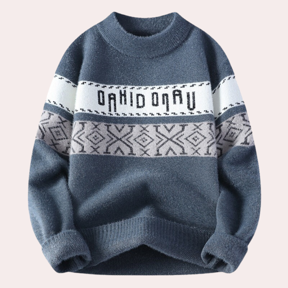 Männersweater Sebastian - Modern gestrickt