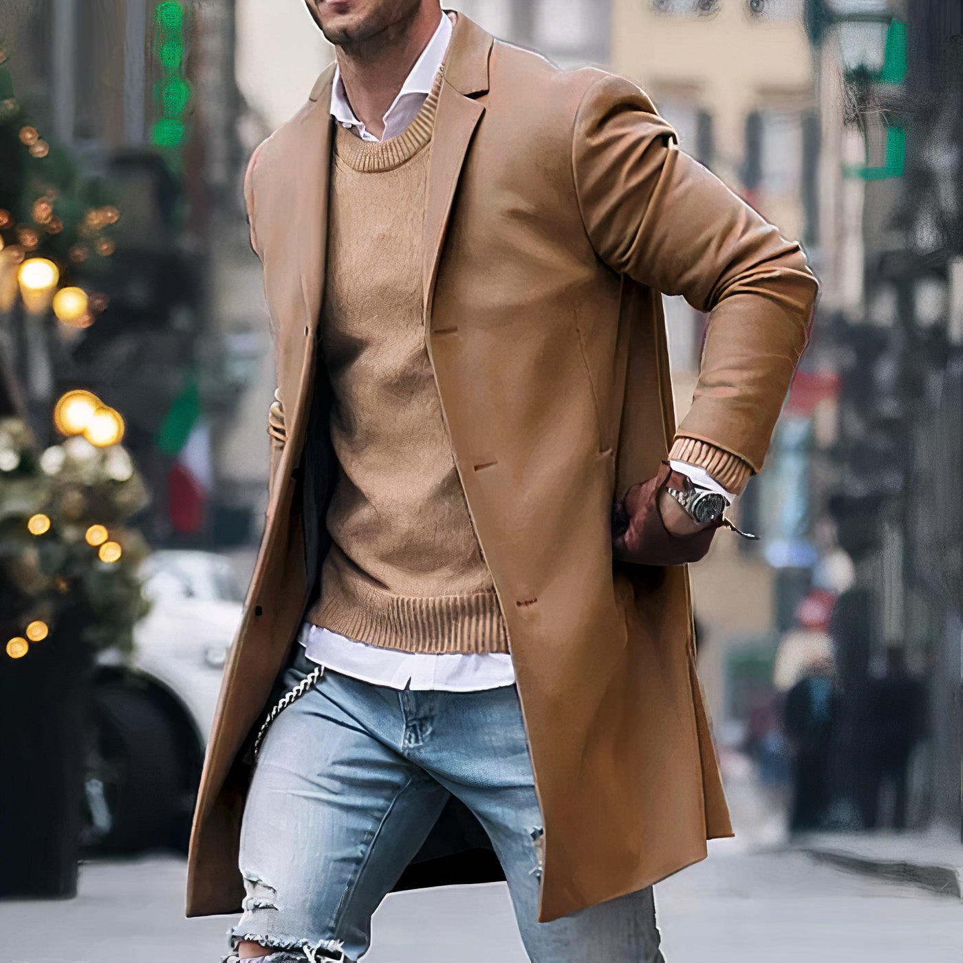 Mäntel für Herren - Elegantes Modell Jakob