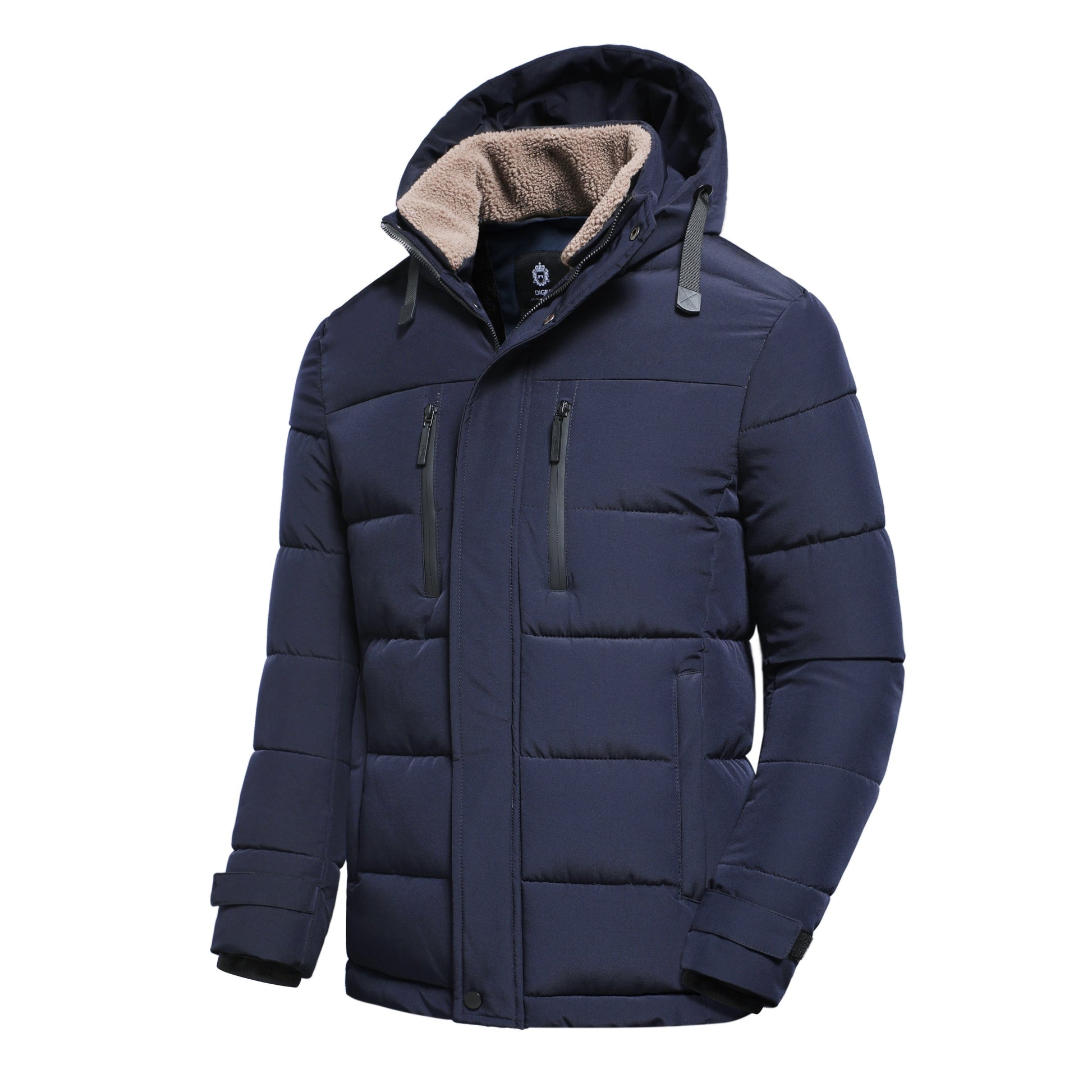Mäntel: warme, gesteppte Herrenwinterjacke Anton