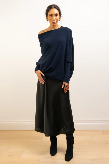 Mariemi™ - Asymmetrisch Drapierter Pullover