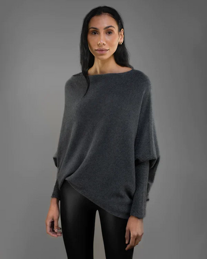 Mariemi™ - Asymmetrisch Drapierter Pullover