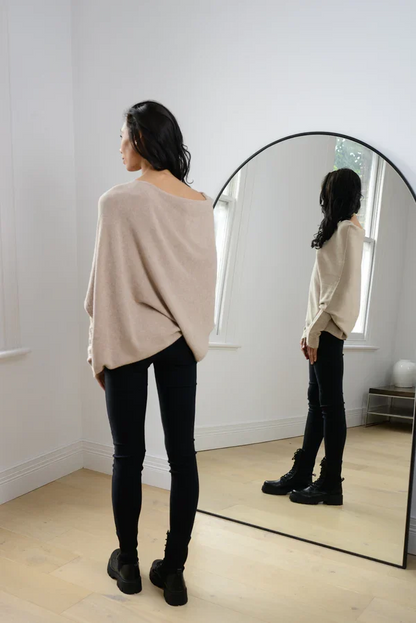 Mariemi™ - Asymmetrisch Drapierter Pullover