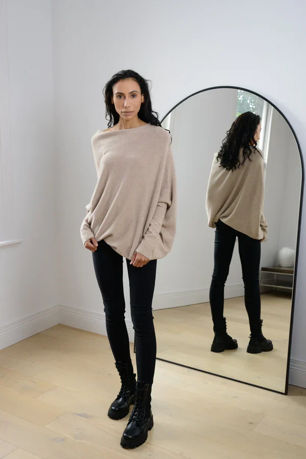 Mariemi™ - Asymmetrisch Drapierter Pullover