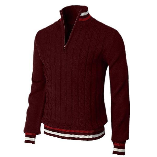 Martin - Der elegante Herren Pullover mit Kragen
