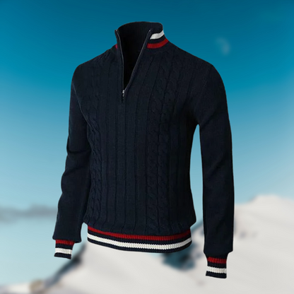 Martin - Der elegante Herren Pullover mit Kragen