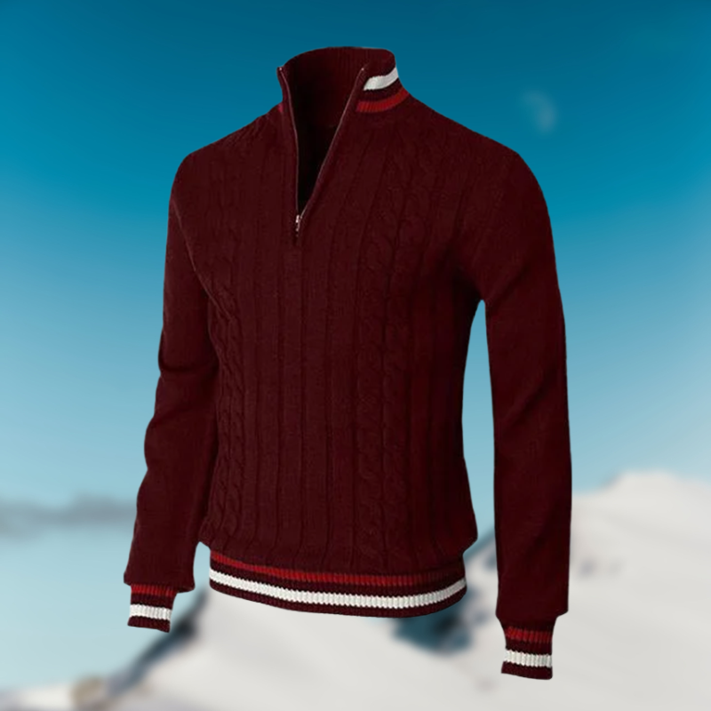 Martin - Der elegante Herren Pullover mit Kragen