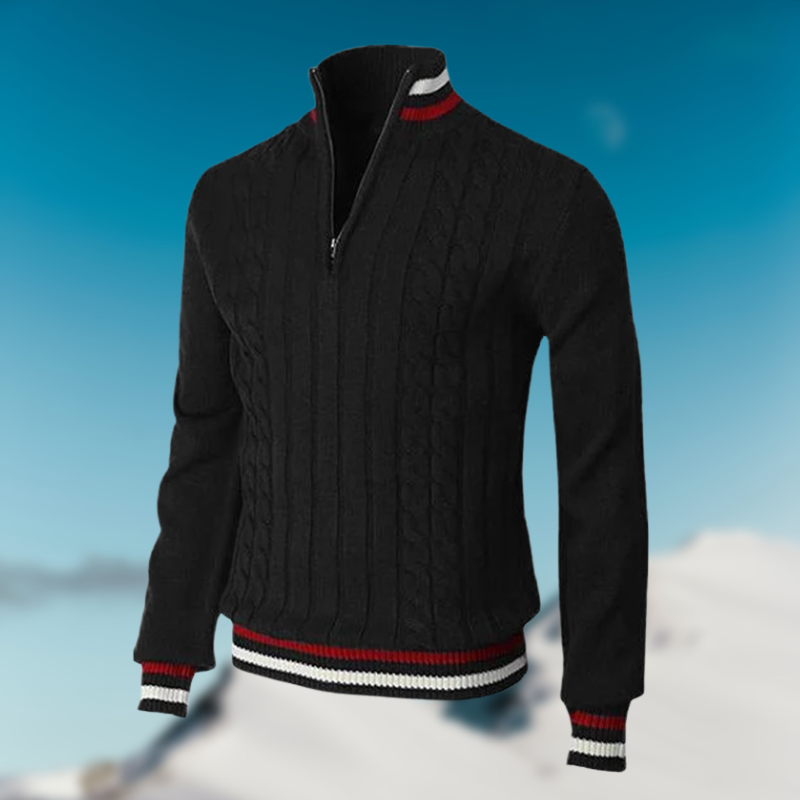 Martin - Der elegante Herren Pullover mit Kragen