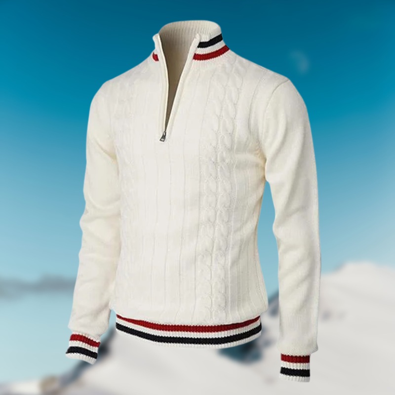 Martin - Der elegante Herren Pullover mit Kragen