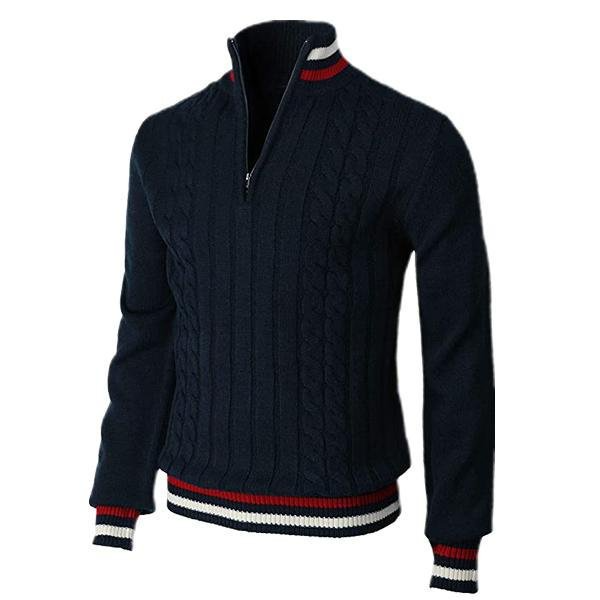 Martin - Der elegante Herren Pullover mit Kragen