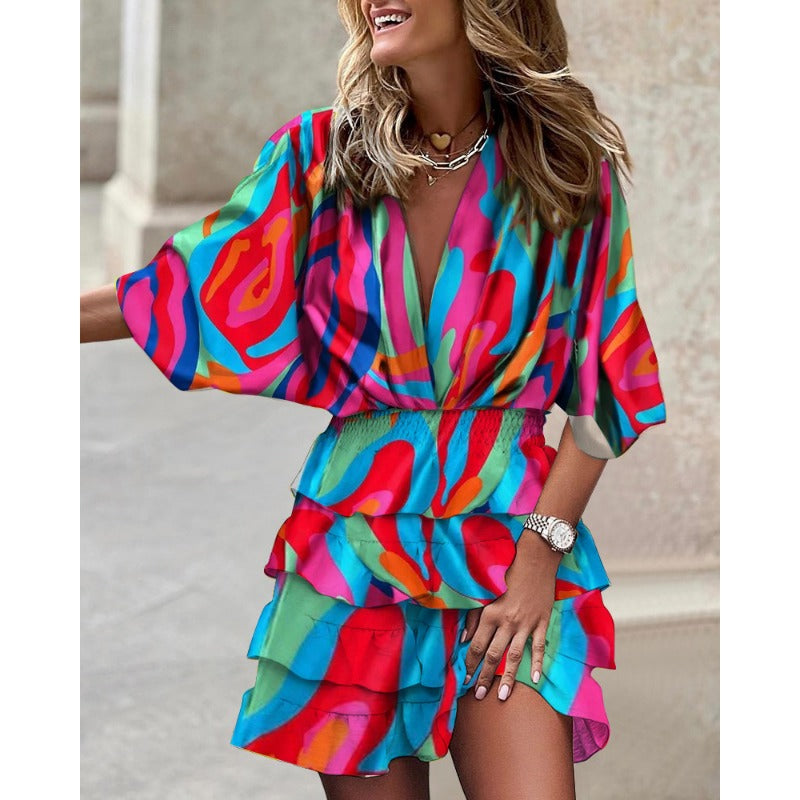 Marzia Sommer-Midikleid im stylischen Design