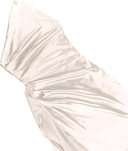Maxikleid Sommerkleid Schulterfrei Elegantes Polyester Kleid