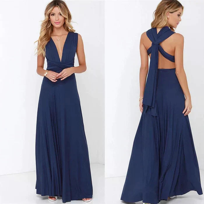 Megania™ – Frauenkleid mit Elastischer Taille