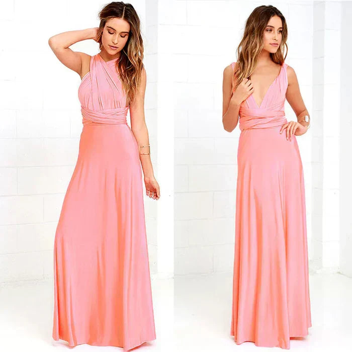 Megania™ – Frauenkleid mit Elastischer Taille