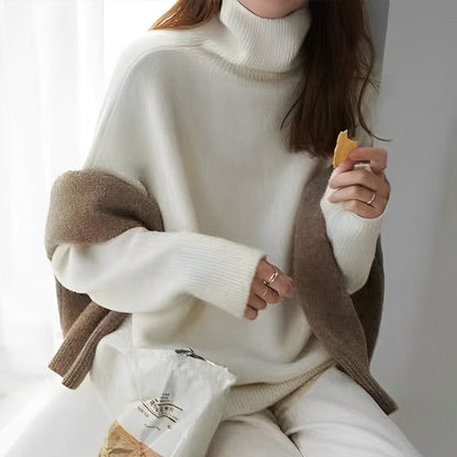 Merla: Hochgeschlossener Kaschmirpullover