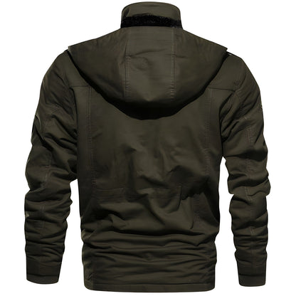 Elarova |  Militärjacke mit mehreren Taschen