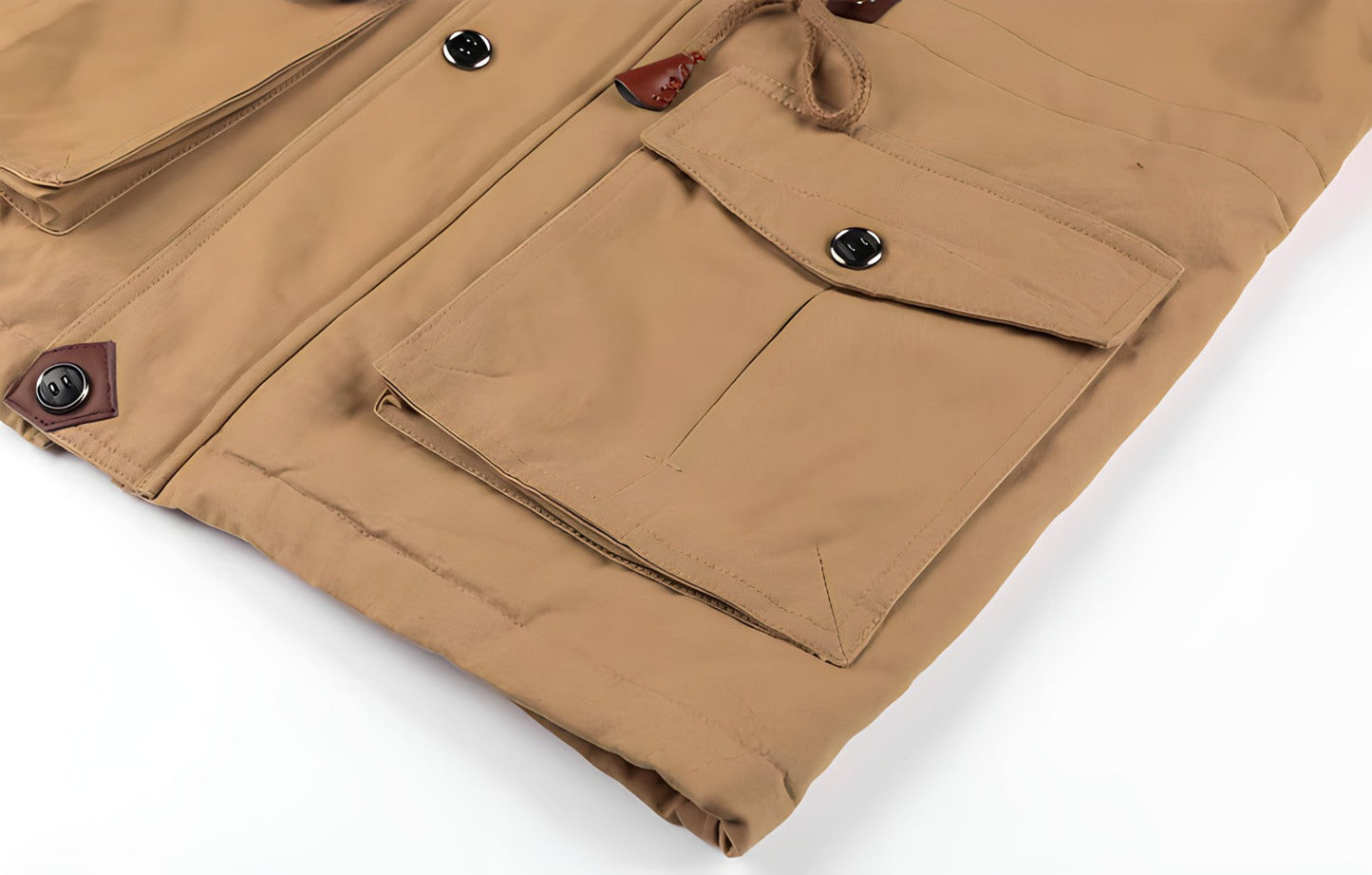 Elarova |  Militärjacke mit mehreren Taschen