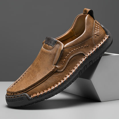 MoccaStride™ – Komfortable Herren Loafers mit Slip-On Design