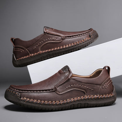 MoccaStride™ – Komfortable Herren Loafers mit Slip-On Design