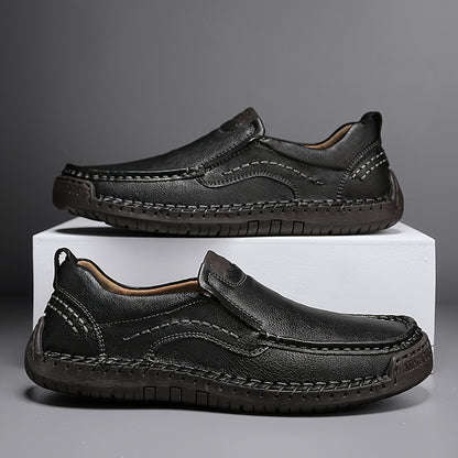 MoccaStride™ – Komfortable Herren Loafers mit Slip-On Design