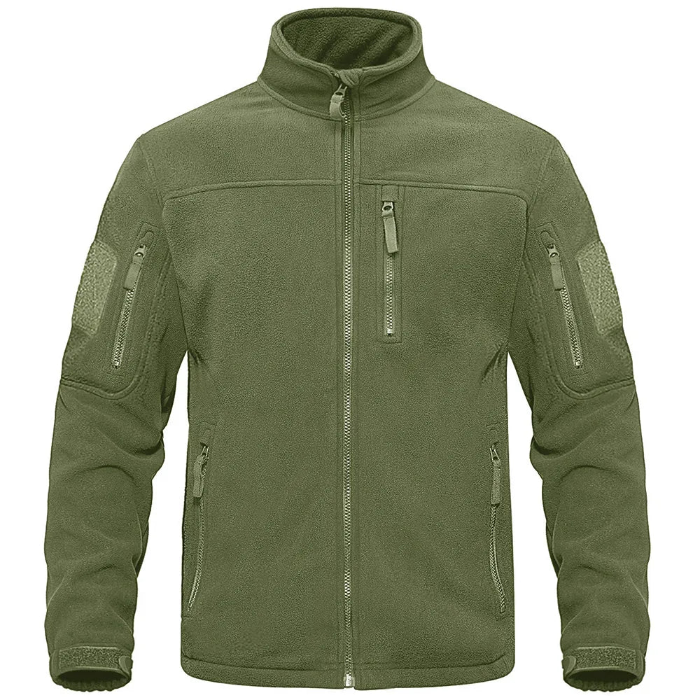 Moderne Herren Fleecejacke im Tactical Style - Rodd