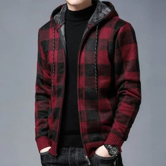 Moderne karierte Herrenjacke von Conrad