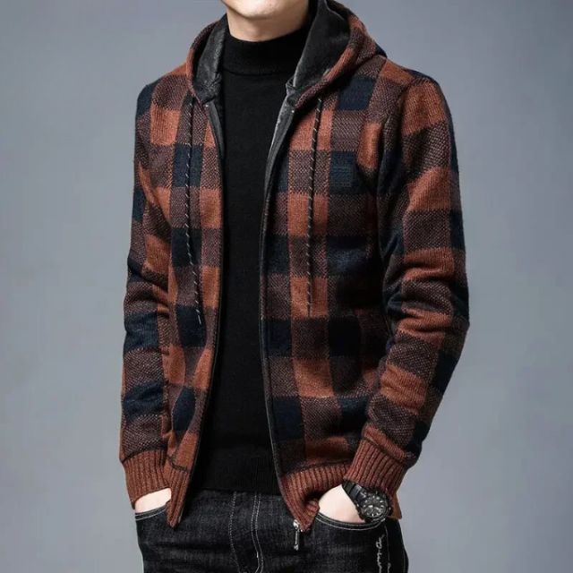Moderne karierte Herrenjacke von Conrad