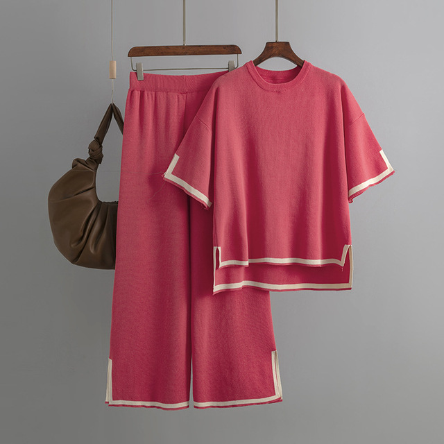 Modernes Damen-Outfit: Shirt und Hose – Benita