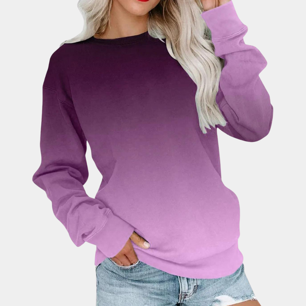 Modernes Damen-Sweatshirt Ivet in angesagter Farbe