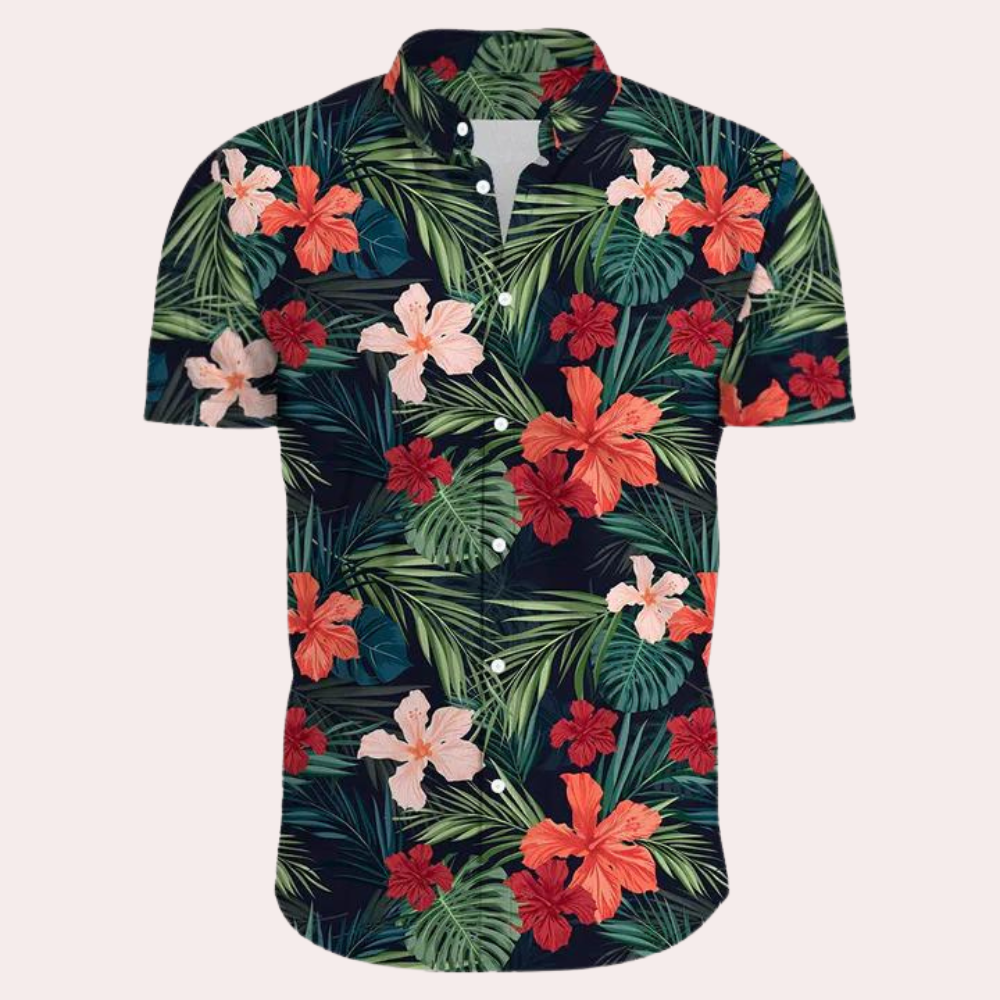 Modernes Hawaiihemd für Herren - Dex
