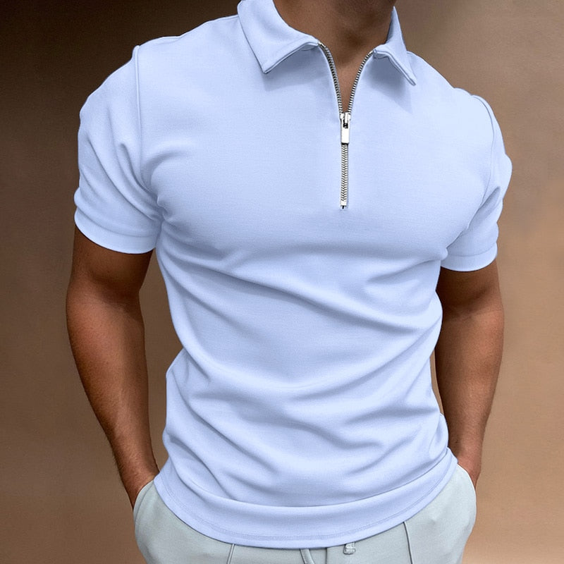 Modernes Herren-Sommerpolohemd Baldwin