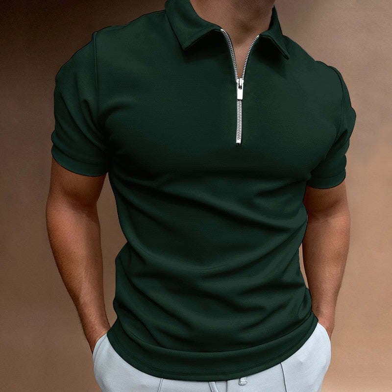 Modernes Herren-Sommerpolohemd Baldwin