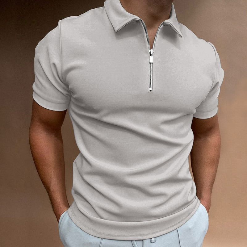Modernes Herren-Sommerpolohemd Baldwin