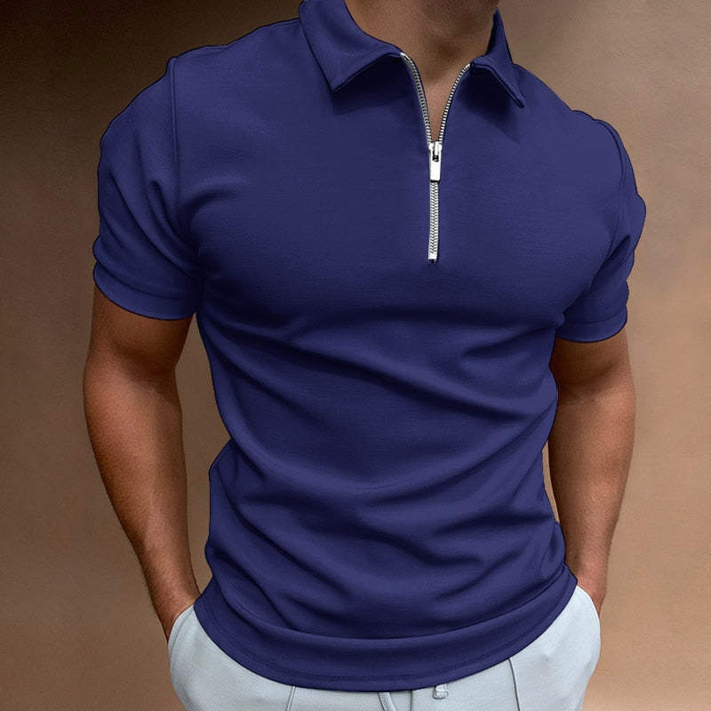 Modernes Herren-Sommerpolohemd Baldwin