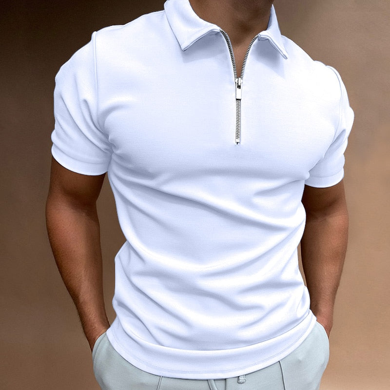 Modernes Herren-Sommerpolohemd Baldwin
