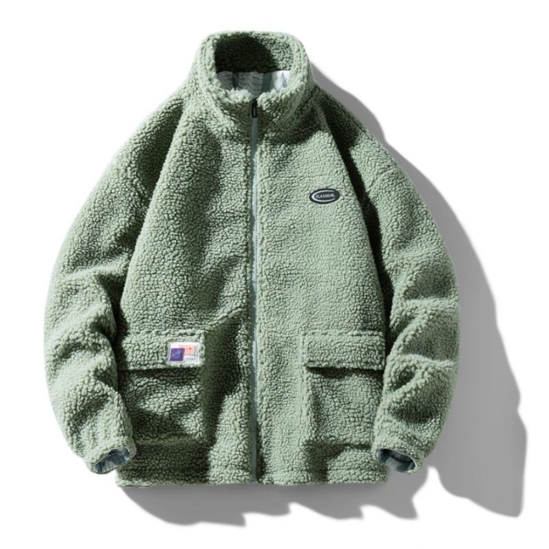 Modische Plüschbomberjacke von Sven