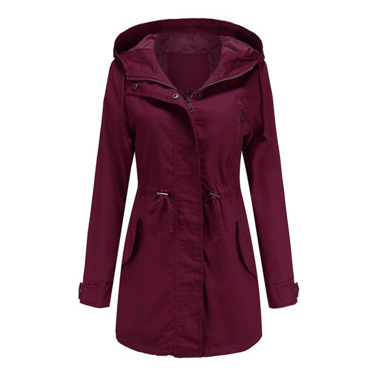 Modische und mühelose Winterjacke