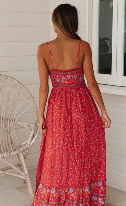 Molli™ – Damen Kleid mit Blumenmuster Fließender Schnitt und Bequemlichkeit