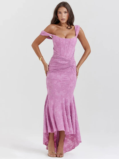 JennyElegance™ – Damen Abendkleid Lang Mit Raffiniertem Design & Eleganz 1