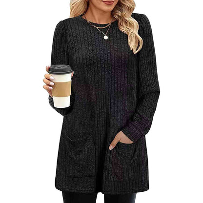 Neues halblanges Strickkleid von Bjarke für Herbst und Winter